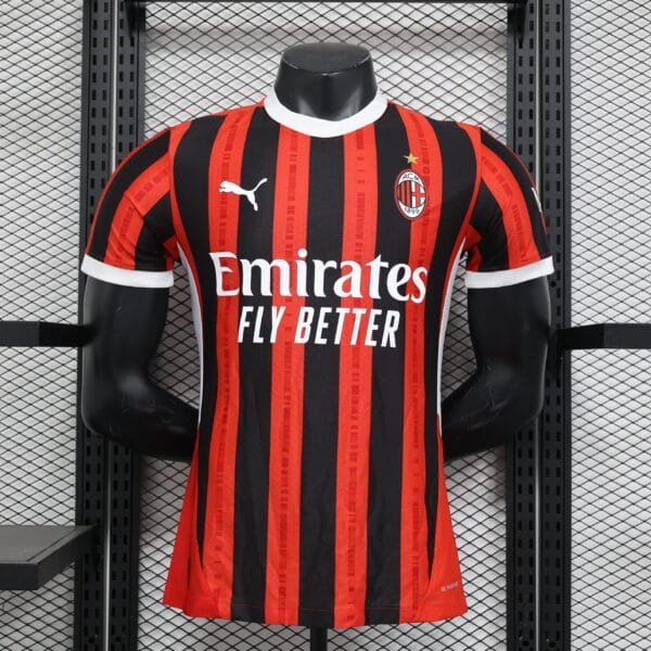 Camisa Milan Jogador 24/25 Casa