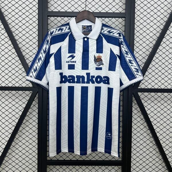 Camisa Retrô Real Sociedad 94/95 Casa