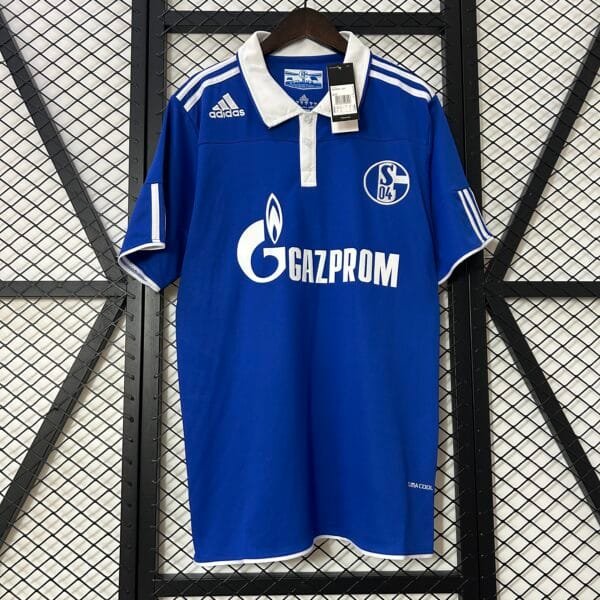 Camisa Retrô Schalke 04 10/11 Casa