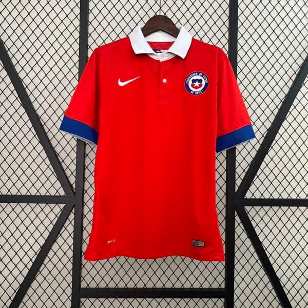 Camisa Retrô Chile 15/16 Casa