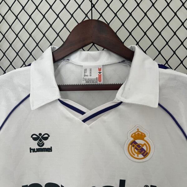 Camisa Retrô Real Madrid 1988 Casa - Image 3